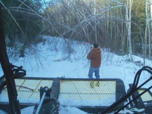 JoMary Riders Snowmobile Trail Maintenance